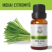 Indiai citromfű 100%-os illóolaj, szaunaolaj10 ml