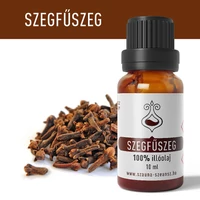 Szegfűszeg 100%-os illóolaj, szaunaolaj 10 ml