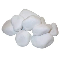 Szaunakő, gömbölyű, fehér - 10 kg