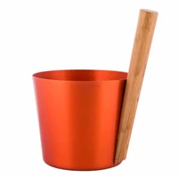 Szauna dézsa - aluminium narancs