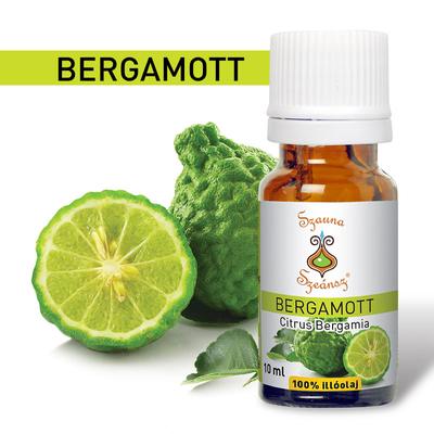 Bergamott 100%-os illóolaj, 10 ml