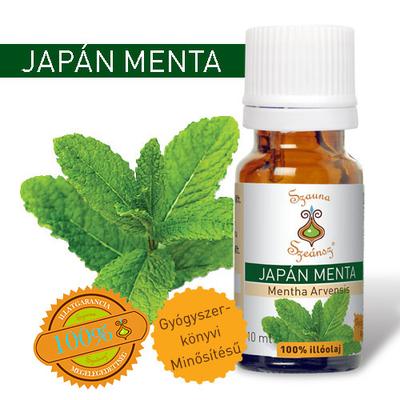 Japán menta 100%-os illóolaj, 10 ml
