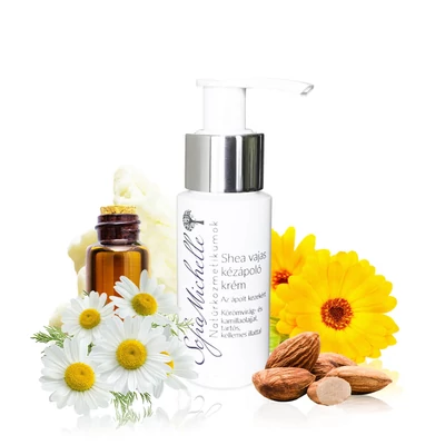 Shea vajas kézápoló krém körömvirág- és kamillaolajjal (travel 50 ml)