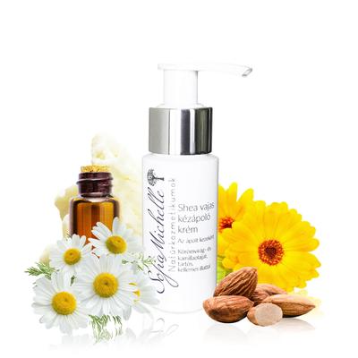 Shea vajas kézápoló krém körömvirág- és kamillaolajjal (travel 50 ml)