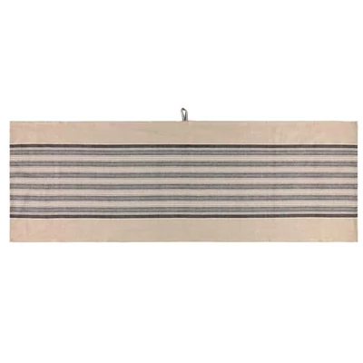 Szauna padkendő, csíkos, 50x150cm