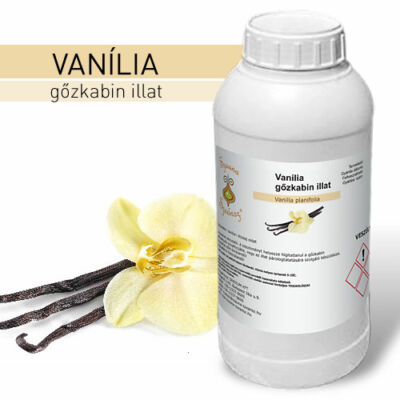 SzaunaSzeánsz® gőzkabin illat - Vanília 1 liter - CSAK SZEMÉLYES ÁTVÉTEL