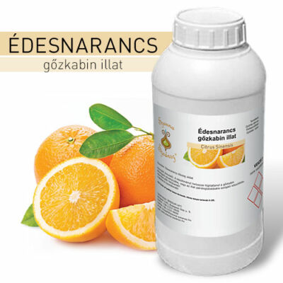 SzaunaSzeánsz® gőzkabin illat - Édes narancs 1 liter - CSAK SZEMÉLYES ÁTVÉTEL